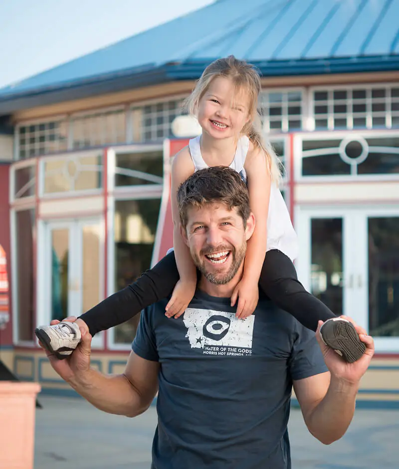 family smiling after visit to Great Divide Dental